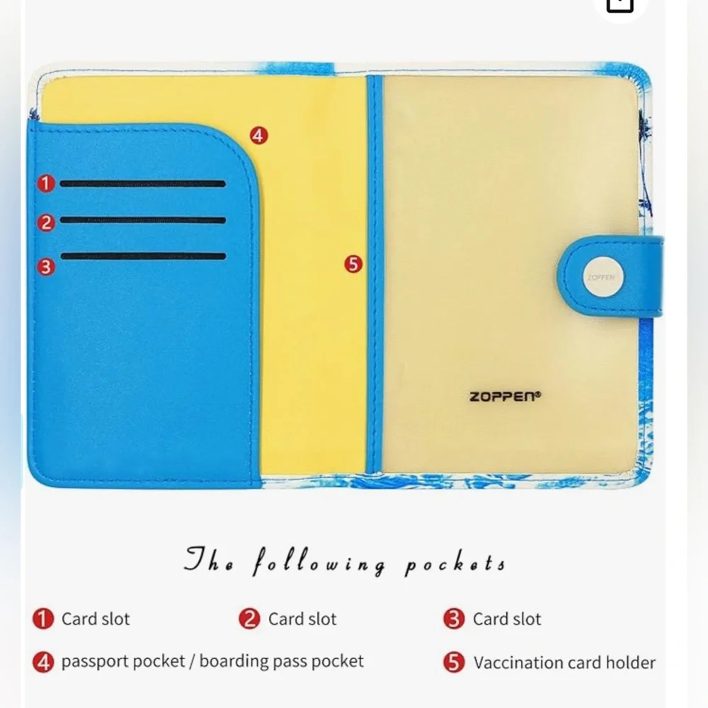 Brand New - ZOPPEN Passport Holder